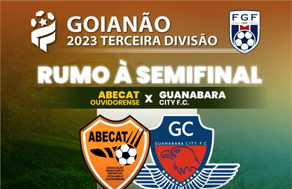 Não perca o grande jogão de bola pelo Goianão 2023, Abecat Ouvidorense X Guanabara City.