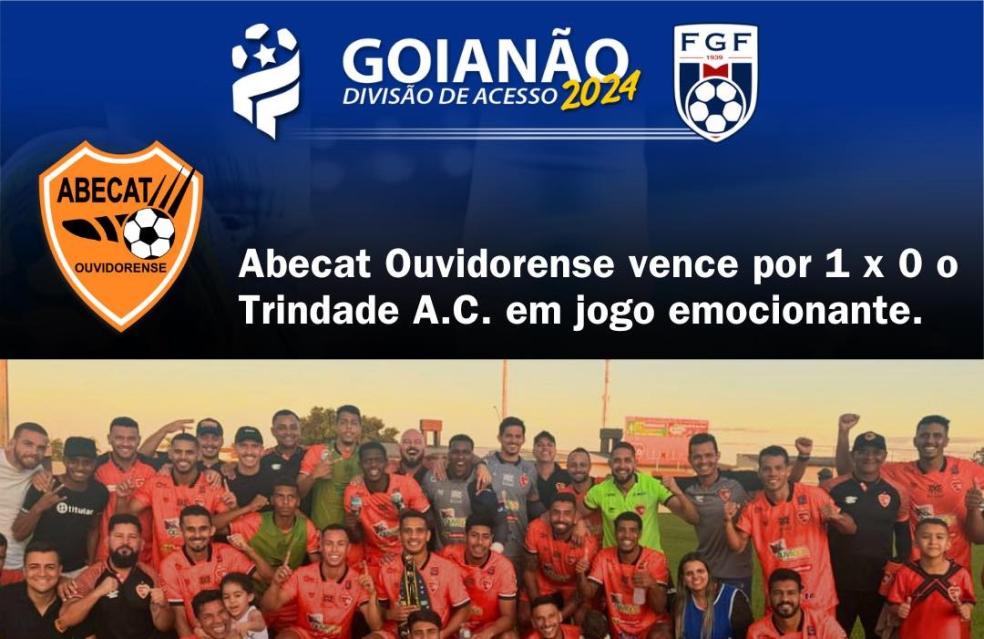 CAMPEONATO GOIANO SEGUNDA DIVISÃO.