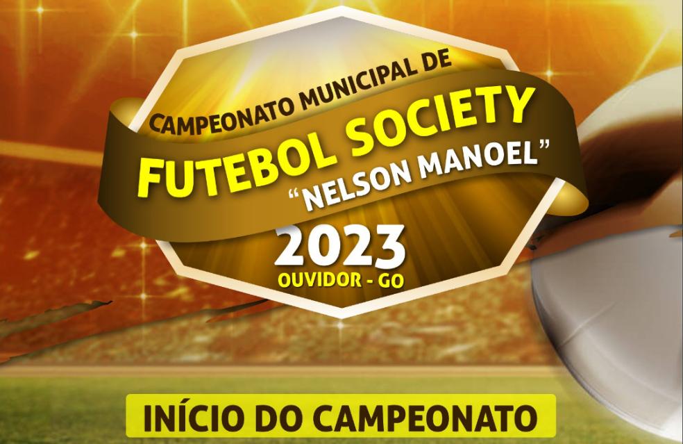 Campeonato Municipal de Futebol Society 2023 - Nelson Manoel