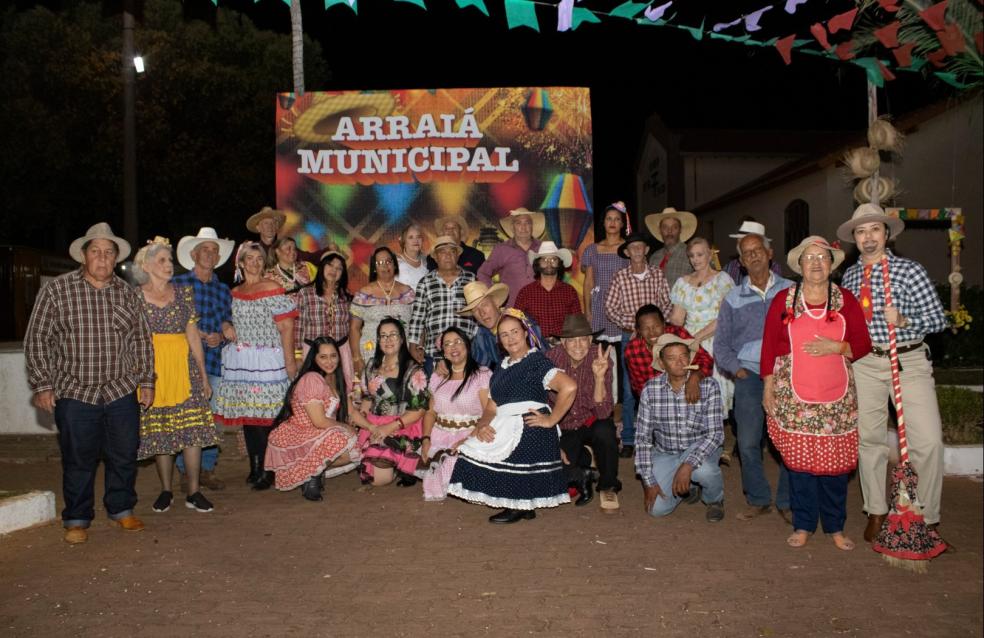 Segunda noite do Arraiá Municipal