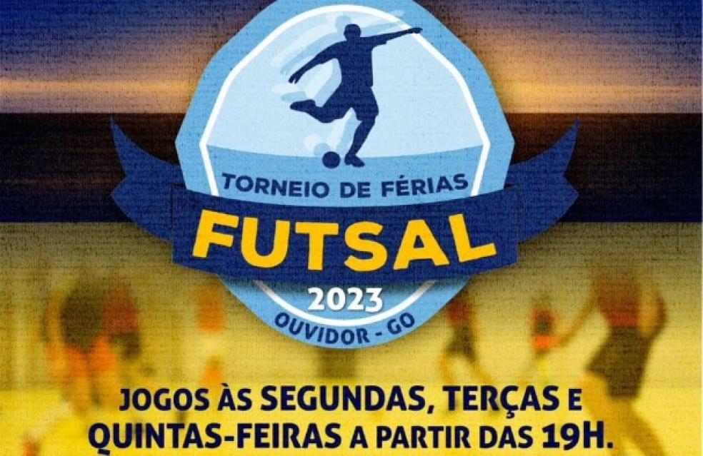 Torneio de Férias de Futsal de Ouvidor.