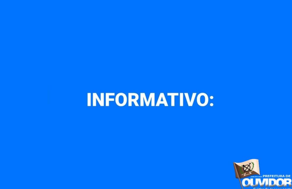 INFORMATIVO: