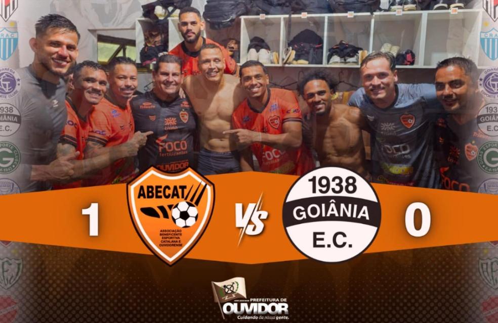 Abecat Ouvidorense estreia com vitória no Goianão 2025 da 1º divisão contra o Goiânia EC